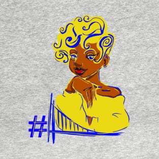 Blue and Gold Pride T-Shirt